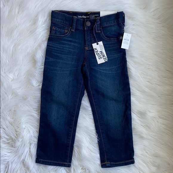GAP toddler boys dark blue jeans - size 3T - Picture 1 of 8